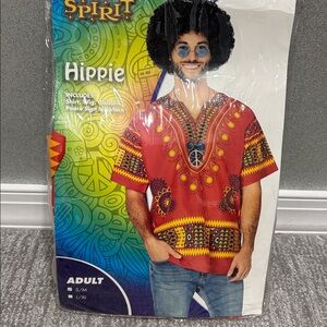Spirit Red Hippie Costume Shirt